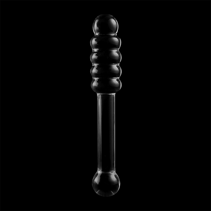 NEBULA SERIES BY IBIZA - MODELO 20 DILDO TRANSPARANT KRISTAL 20.5 CM -O- 3 CM