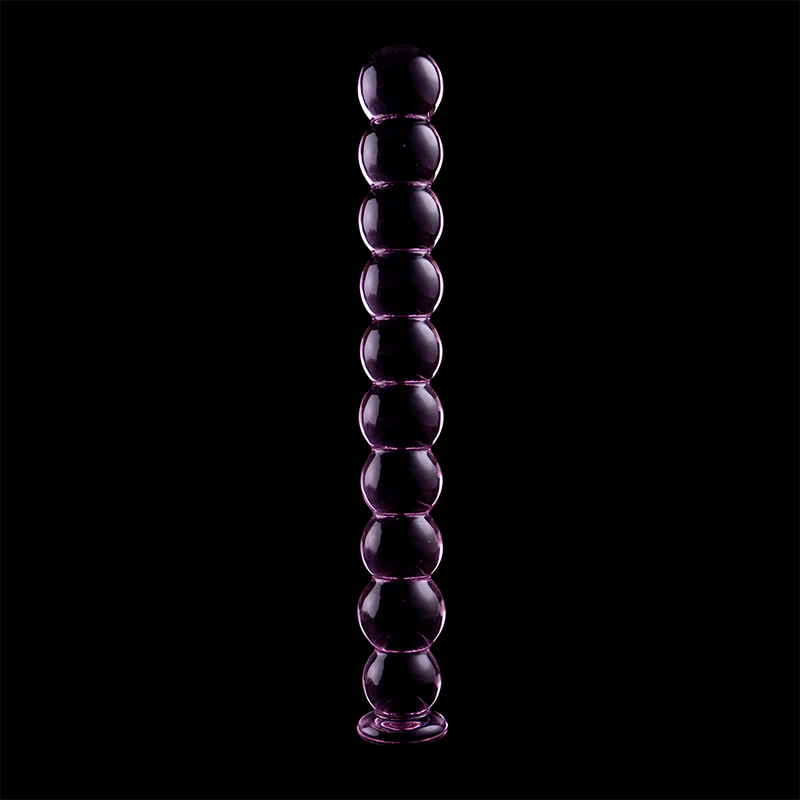 NEBULA SERIES BY IBIZA - MODEL 22 DILDO BOROSILICAATGLAS ROZE 21,5 CM -O- 2,5 CM