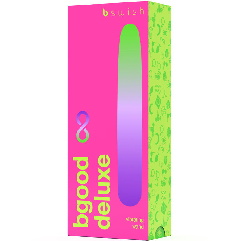B SWISH - BGOOD INFINITE DELUXE OPLAADBARE VIBRATOR BLAUW SILICOON