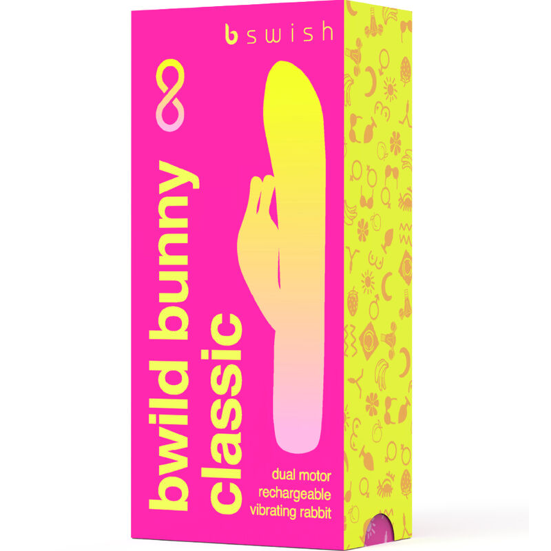 B SWISH - BWILD BUNNY INFINITE KLASSIEKE OPLAADBARE VIBRATOR ROZE SILICONE