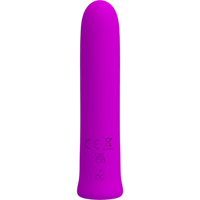 PRETTY LOVE - CURTIS MINI SUPER POWER VIBRATOR 12 VIOLET SILICONE TRILLINGEN