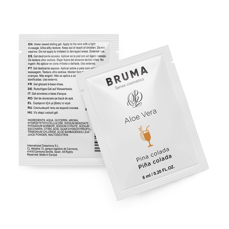 BRUMA - ALOË VERA GLIJGEL PINA COLADA SMAAK 6 ML