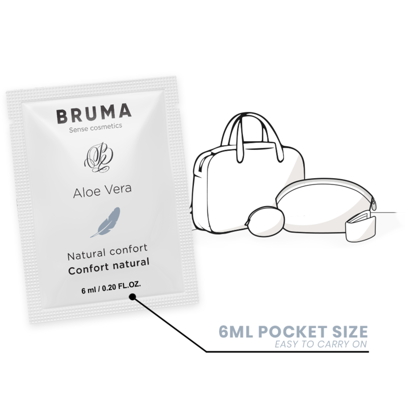 BRUMA - ALOË VERA GLIJGEL NATUURLIJK COMFORT 6 ML