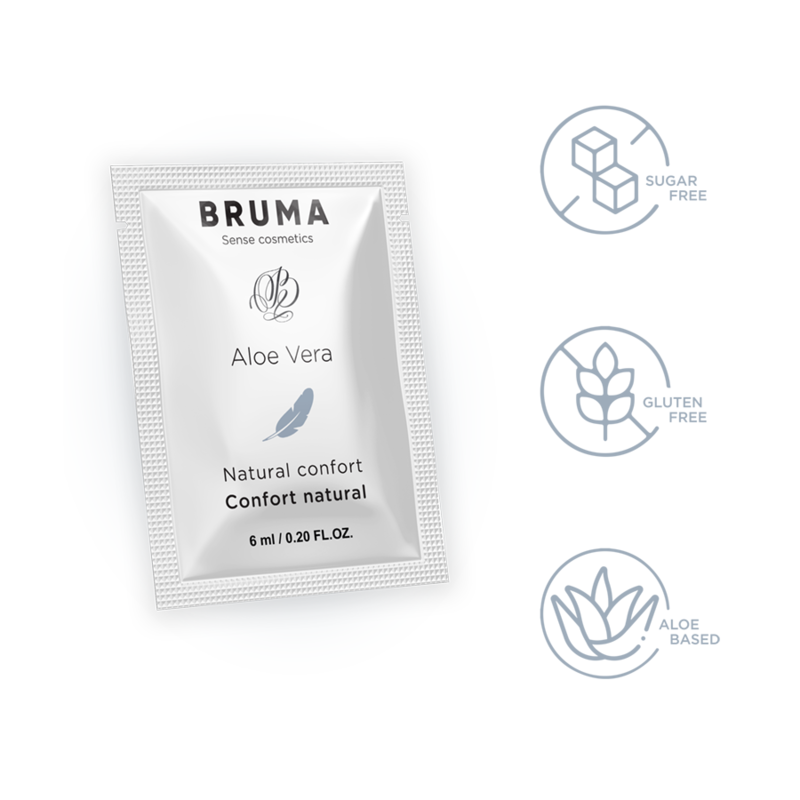 BRUMA - ALOË VERA GLIJGEL NATUURLIJK COMFORT 6 ML