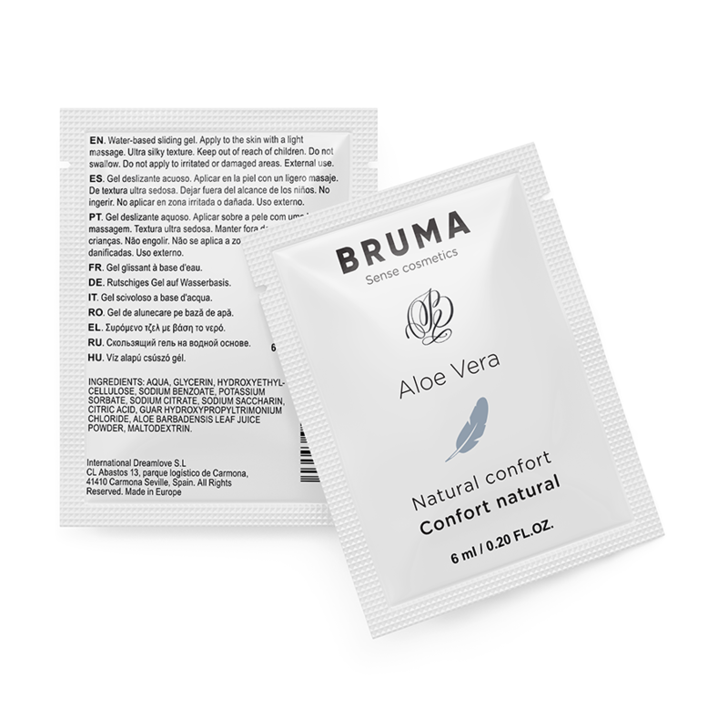 BRUMA - ALOË VERA GLIJGEL NATUURLIJK COMFORT 6 ML