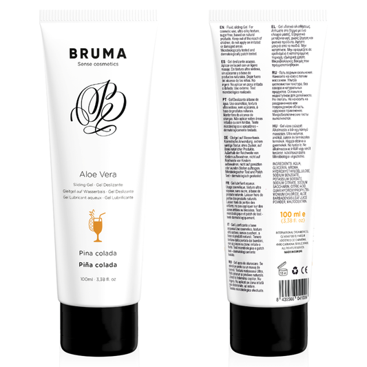 BRUMA - ALOË VERA GLIJGEL PINA COLADA SMAAK 100 ML