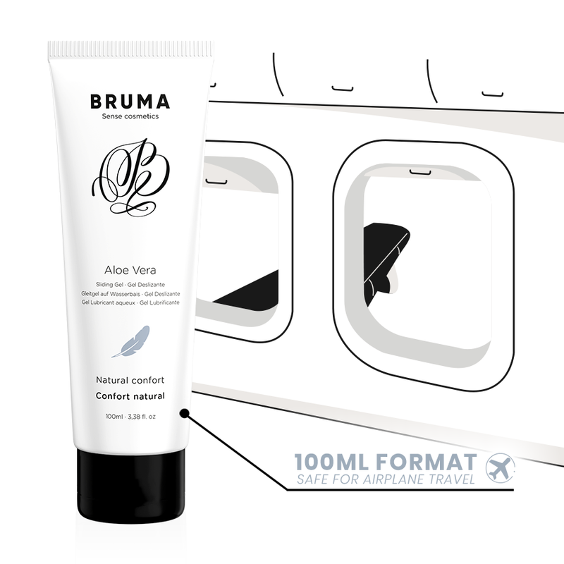 BRUMA - ALOE VERA GLIJGEL NATUURLIJK COMFORT 100 ML