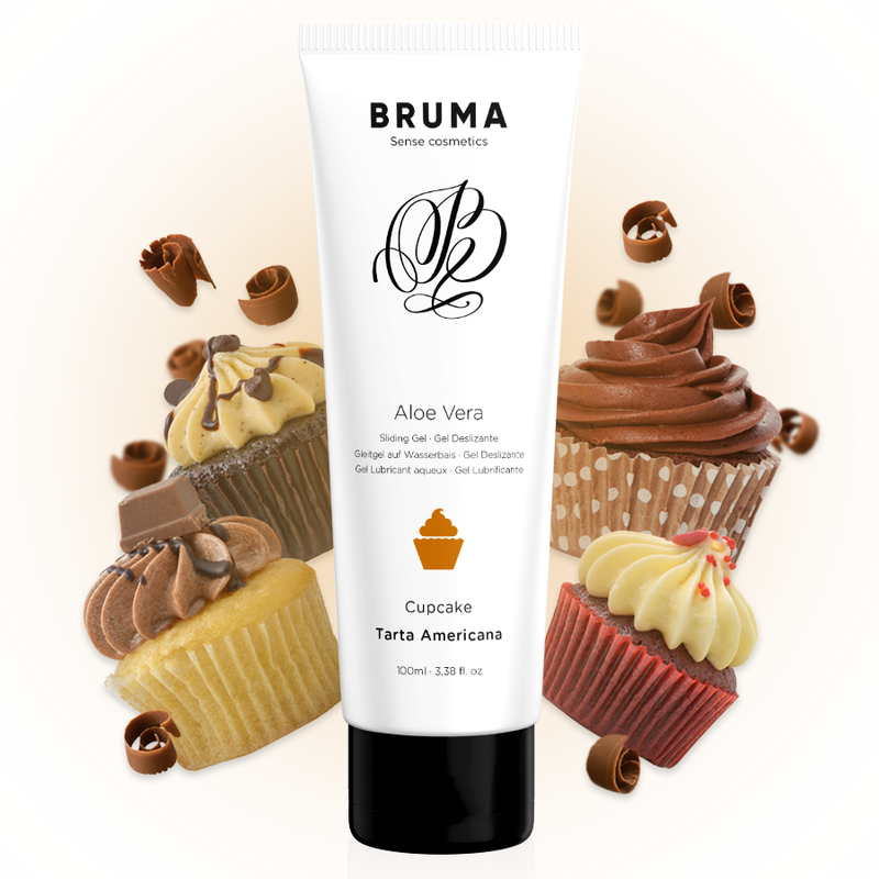 BRUMA - ALOË VERA GLIJGEL CUPCAKE SMAAK 100 ML