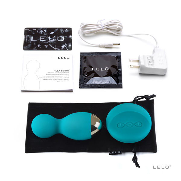 LELO - BADGE BLAUWE HULA BALLEN