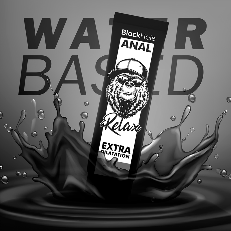 BLACK HOLE - WATERBASIS GEL ANALE VERWIJDING 250 ML