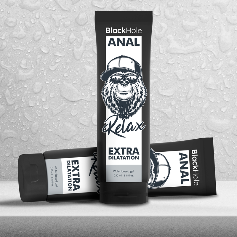BLACK HOLE - WATERBASIS GEL ANALE VERWIJDING 250 ML