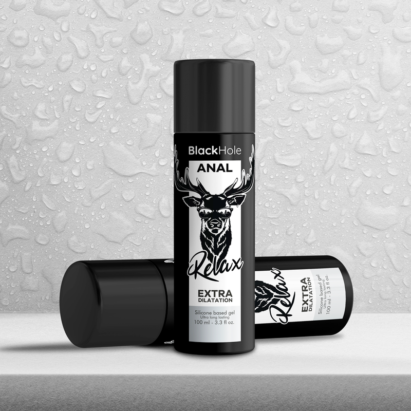 BLACK HOLE - GEL SILICONE OP BASIS VAN SILICONE VOOR ANALE VERWIJDING 100 ML