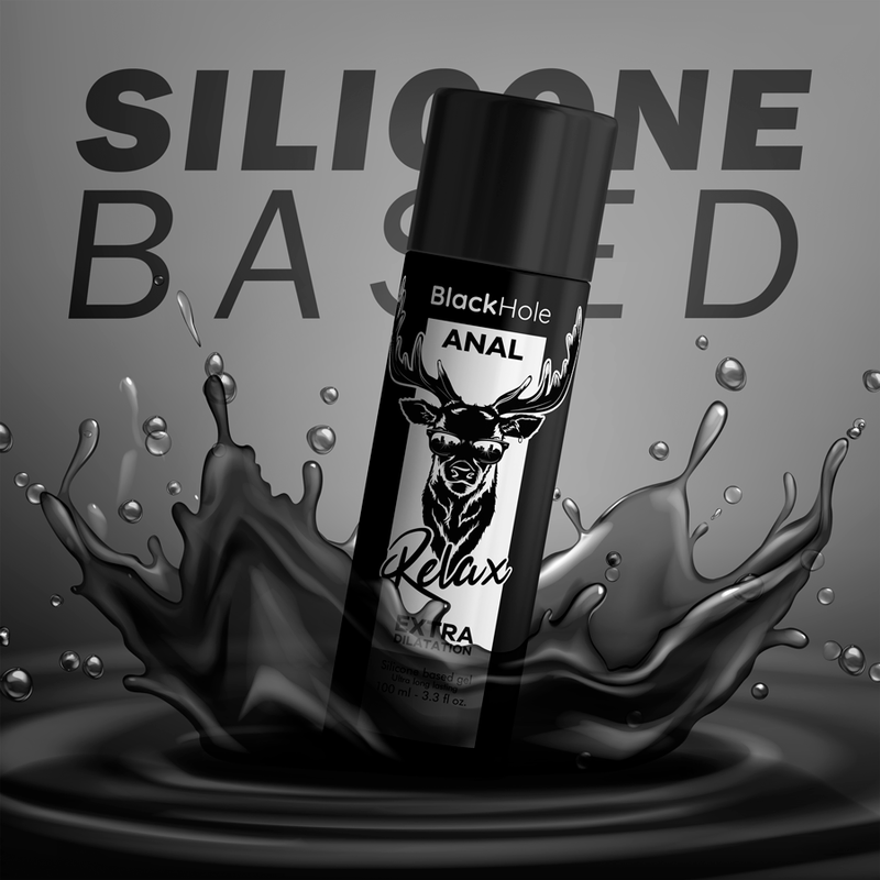 BLACK HOLE - GEL SILICONE OP BASIS VAN SILICONE VOOR ANALE VERWIJDING 100 ML