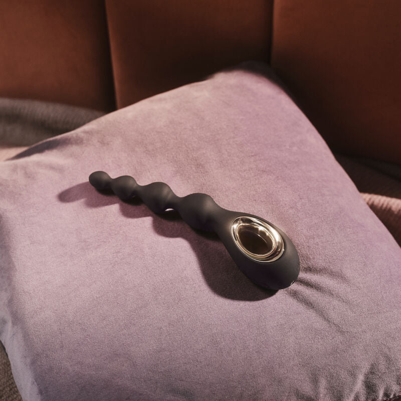 LELO - SORAYA BEADS ANALE MASSAGER ZWART