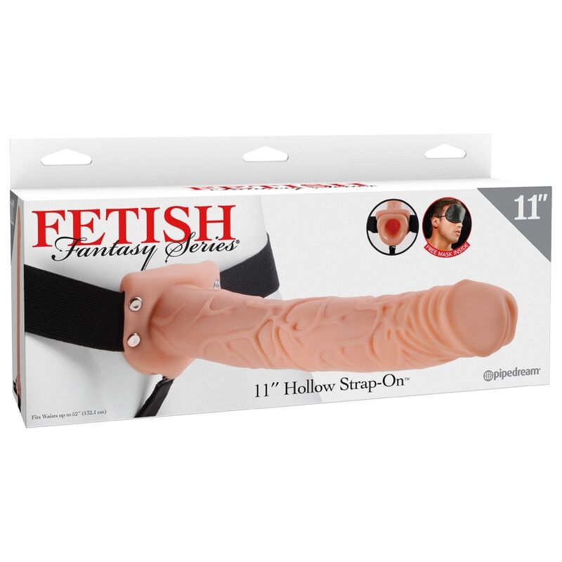 FETISH FANTASY SERIES - VERSTELBAAR TUIGJE REALISTISCHE PENIS 28 CM