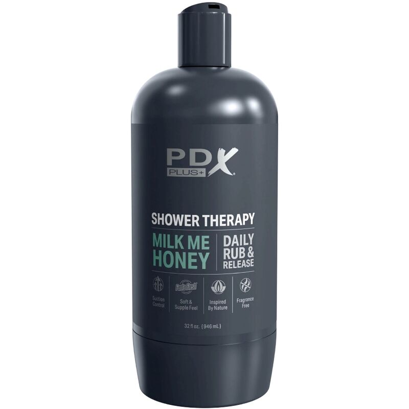 PDX PLUS - STROKER MASTURBATOR DISCREET DESIGN VAN MELK MIJ HONING SHAMPOOFLES