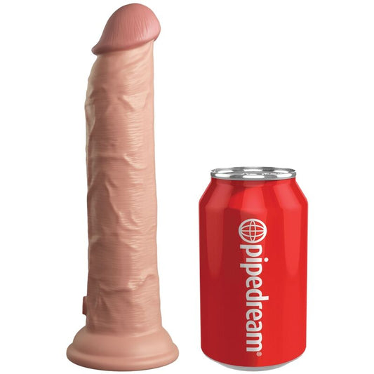 KING COCK - ELITE REALISTISCHE DILDO VIBRATOR & SILICONEN AFSTANDSBEDIENING 23 CM