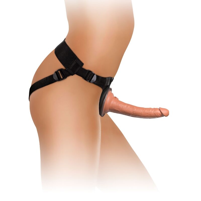 KING COCK - ELITE COMFY VERSTELBAAR HARNAS MET DILDO 17.8 CM