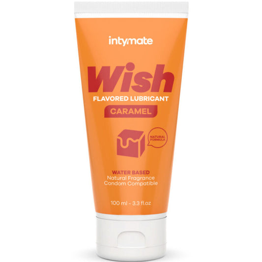 INTIMATELINE INTYMATE - WISH GLIJMIDDEL MET CARAMELSMAAK 100 ML
