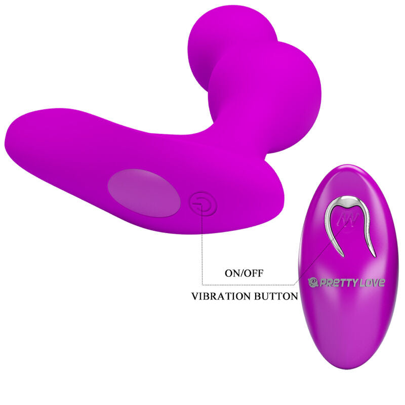 PRETTY LOVE - TERRANCE ANALE VIBRATOR MASSAGER MET AFSTANDSBEDIENING
