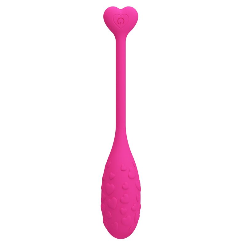 PRETTY LOVE - ROZE FISHER VIBREREND EI MET APP-BEDIENING