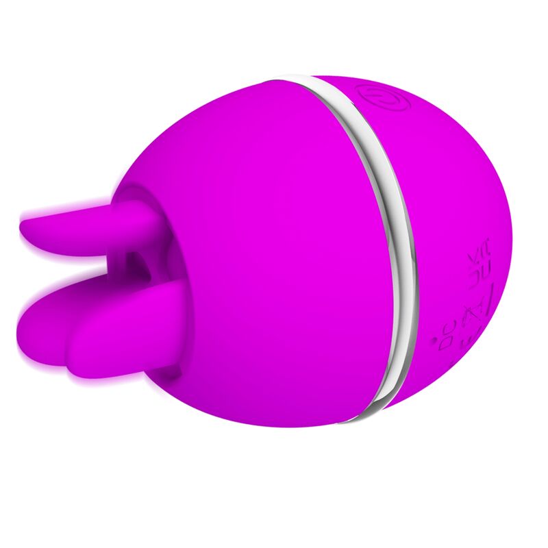 PRETTY LOVE - GEMINI BALL PAARSE RONDE SILICONEN VIBRATOR