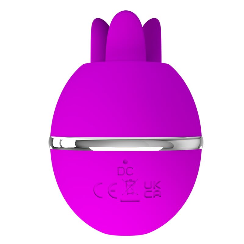 PRETTY LOVE - GEMINI BALL PAARSE RONDE SILICONEN VIBRATOR