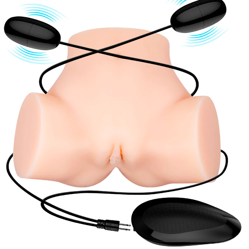 CRAZY BULL - REALISTISCHE VAGINA EN ANUS SAMANTHA VIBRATOR