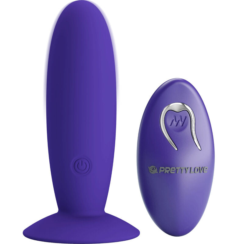 PRETTY LOVE - YOUTH ANALE PLUG VIBRATOR MET AFSTANDSBEDIENING PAARS