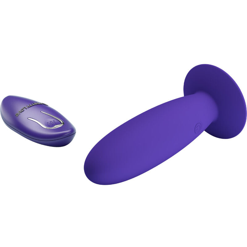 PRETTY LOVE - YOUTH ANALE PLUG VIBRATOR MET AFSTANDSBEDIENING PAARS