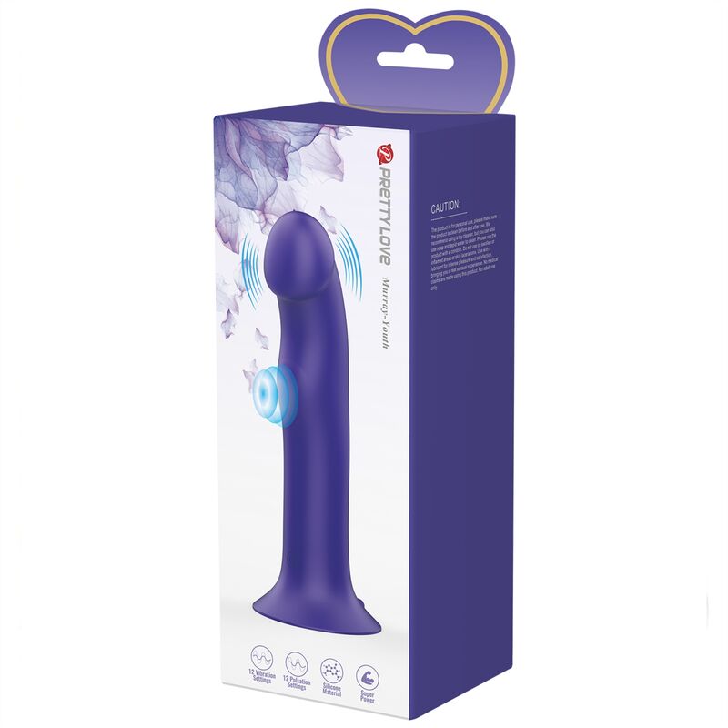 PRETTY LOVE - MURRAY YOUTH TRILLENDE DILDO & OPLAADBARE VIOLET