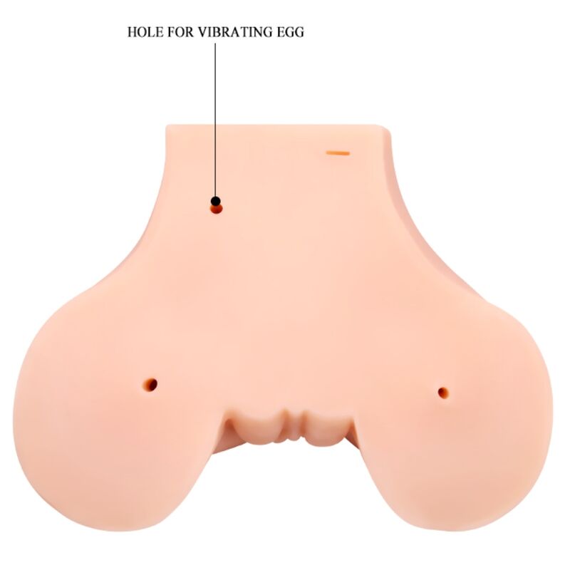 CRAZY BULL - VAGINA EN ANUS MET REALISTISCH MESH MET TRILLINGEN