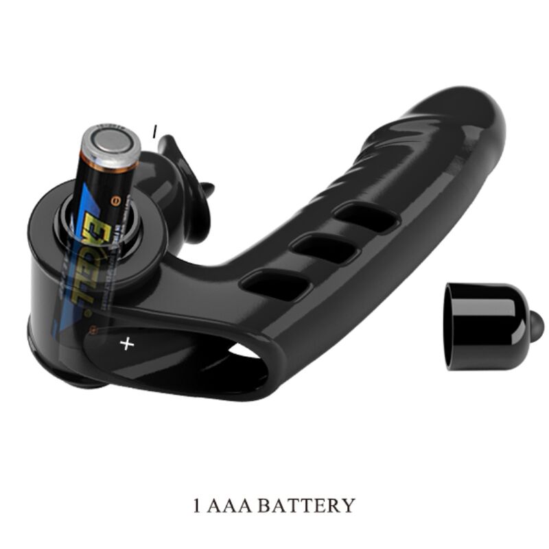 PRETTY LOVE - CORBIN BLACK VIBRATOR VINGERHOESJE