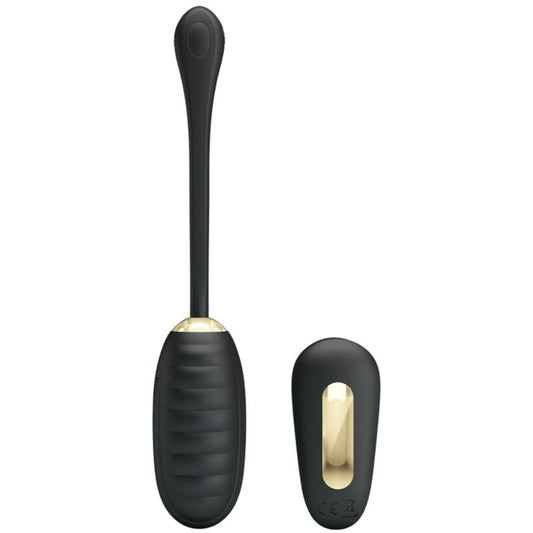 PRETTY LOVE - DOREEN LUXE OPLAADBAAR VIBREREND EI ZWART AFSTANDSBEDIENING