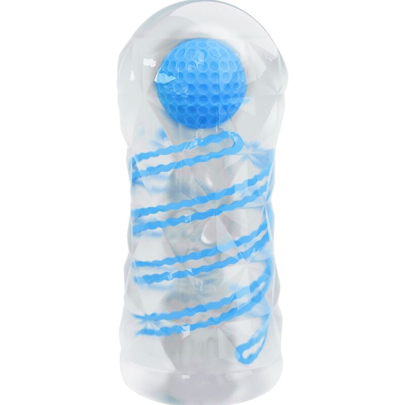 PRETTY LOVE - KLEINE MASTURBATOR MET BLAUWE SPIRALEN