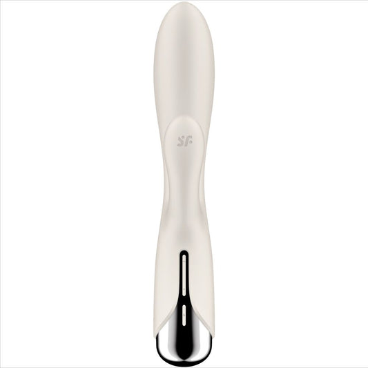 SATISFYER - SPINNING RABBIT 1 KLITORIS- EN G-PUNTSTIMULATIE BEIGE
