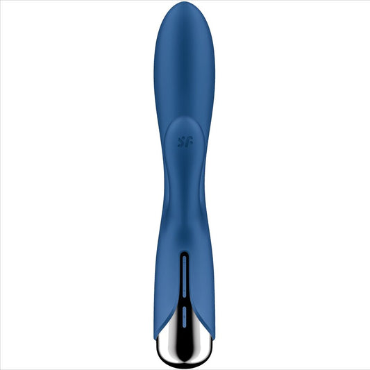 SATISFYER - SPINNING RABBIT 1 KLITORIS EN G-PUNT STIMULATIE BLAUW