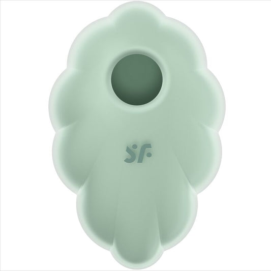 SATISFYER - CLOUD DANCER GROEN LUCHTDRUKVIBRATOR