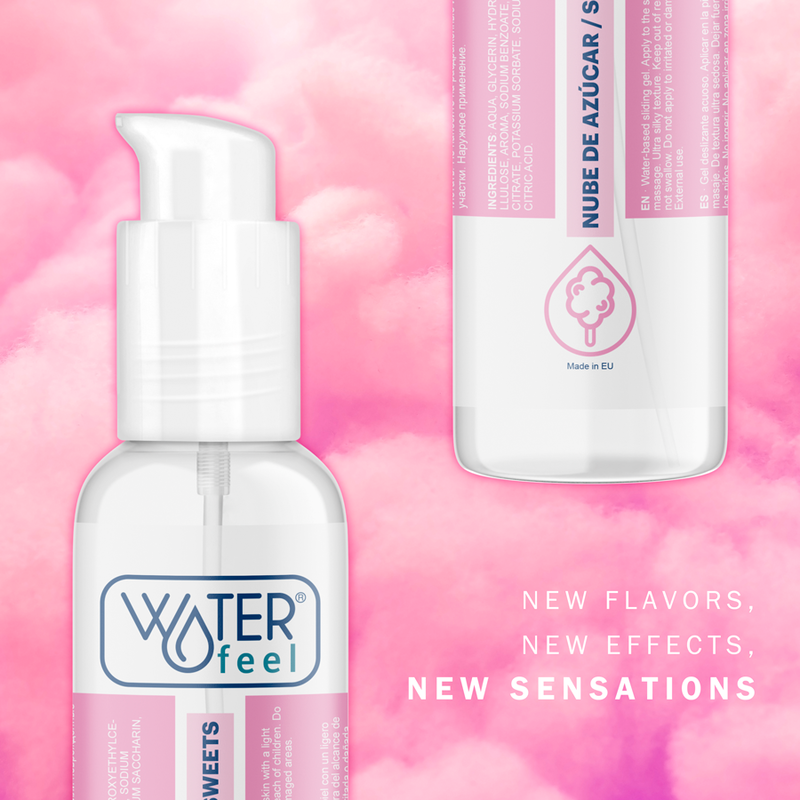 WATERFEEL - SUGAR CLOUD GLIJMIDDEL 175 ML