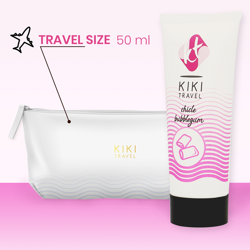KIKÍ TRAVEL - BUBBLEGUM GLIJMIDDEL 50 ML