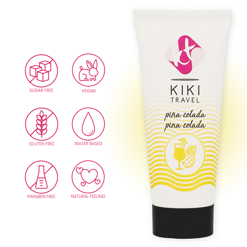 KIKÍ TRAVEL - PINA COLADA GLIJMIDDEL 50 ML