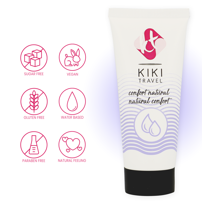 KIKÍ TRAVEL - COMFORT NATUURLIJK GLIJMIDDEL 50 ML