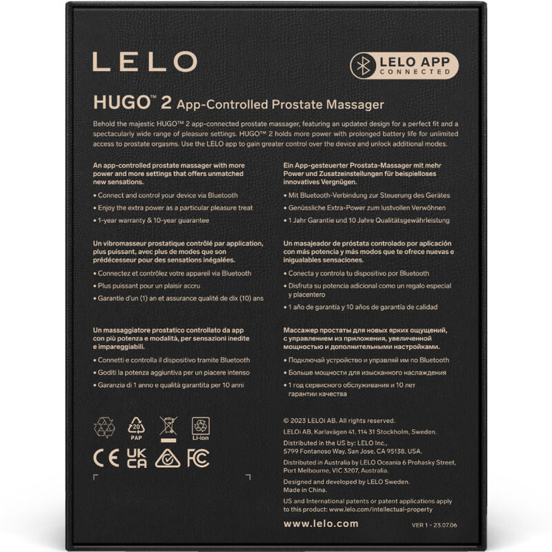 LELO - HUGO 2 PROSTAATMASSAGER GROEN