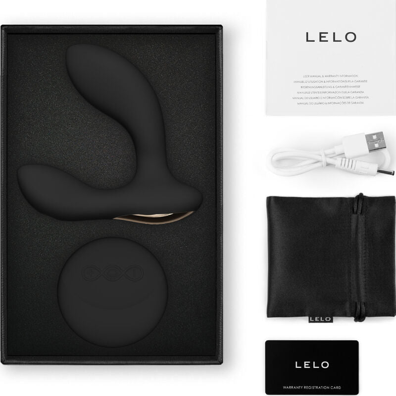 LELO - HUGO 2 PROSTAATMASSAGER AFSTANDSBEDIENING ZWART