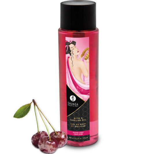 SHUNGA - BAD- & DOUCHEGEL FROSTED CHERRY 370 ML
