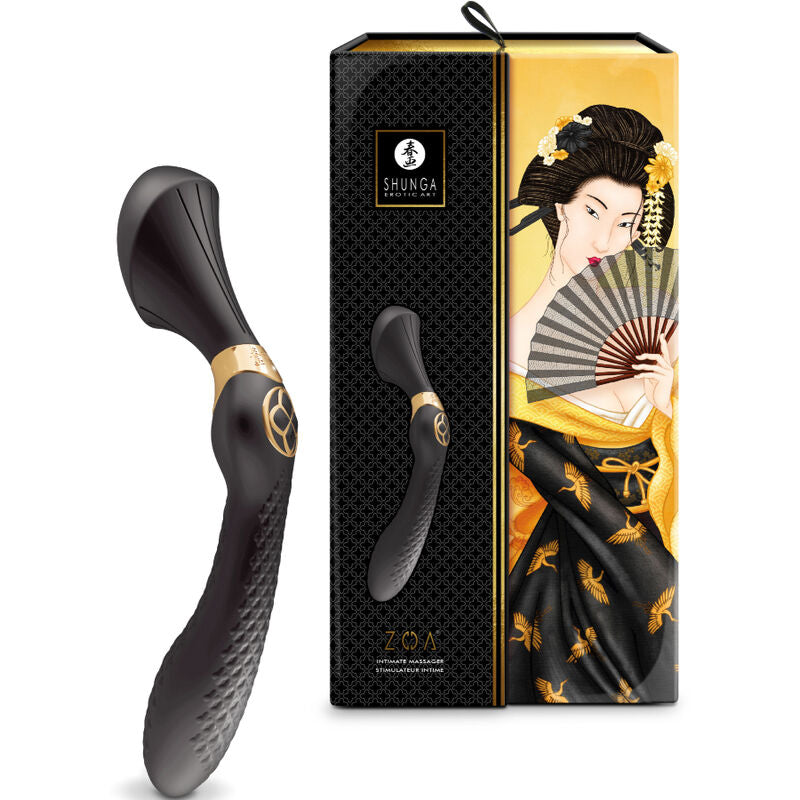 SHUNGA - ZOA INTIMATE MASSAGER ZWART