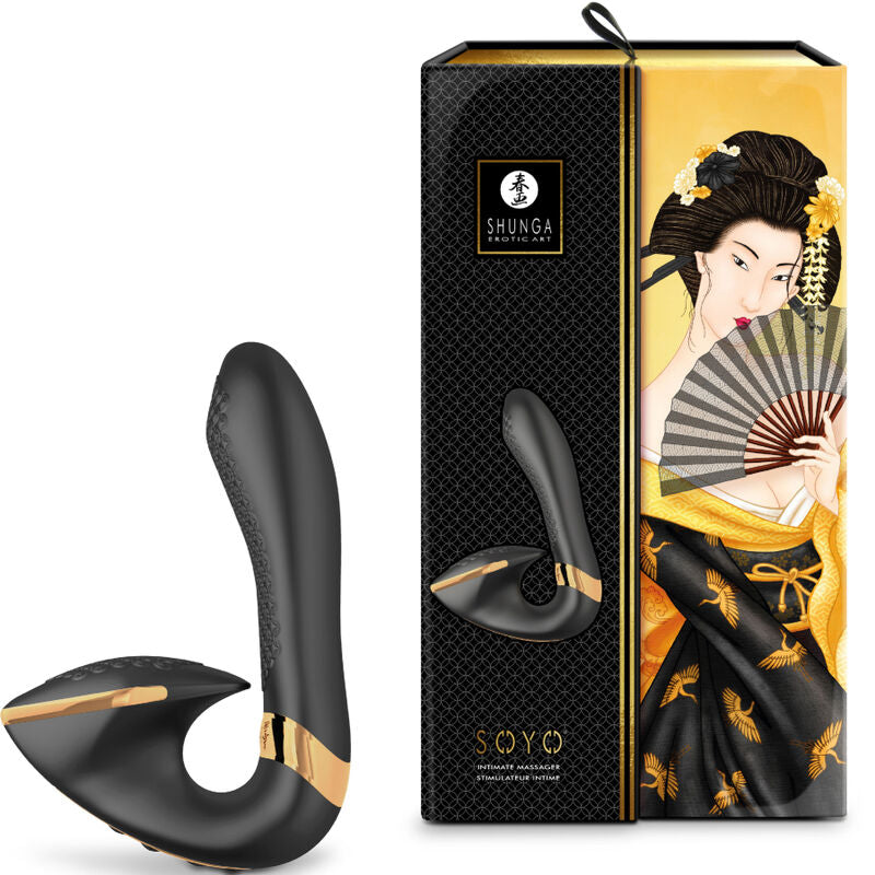 SHUNGA - SOYO INTIEME MASSAGEAPPARAAT ZWART