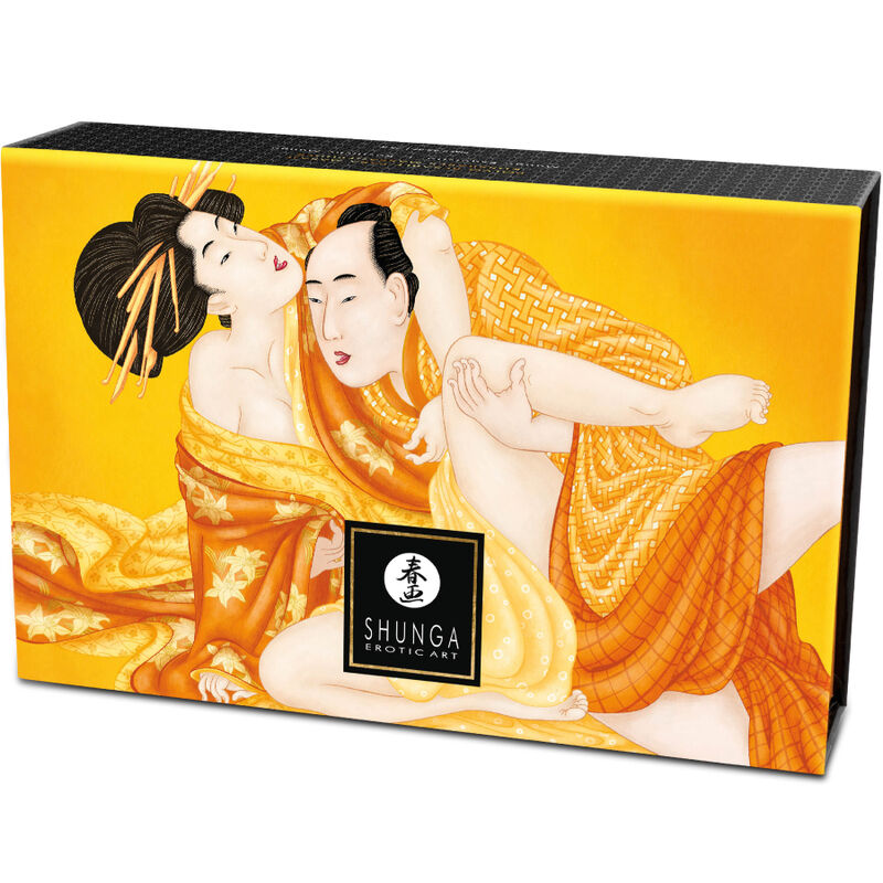 SHUNGA - EETBARE MASSAGEPOEDER KIT MANGO
