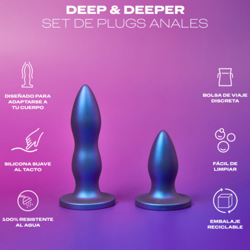 DUREX - TOY SET PLUG ANAAL DIEP & DIEPER