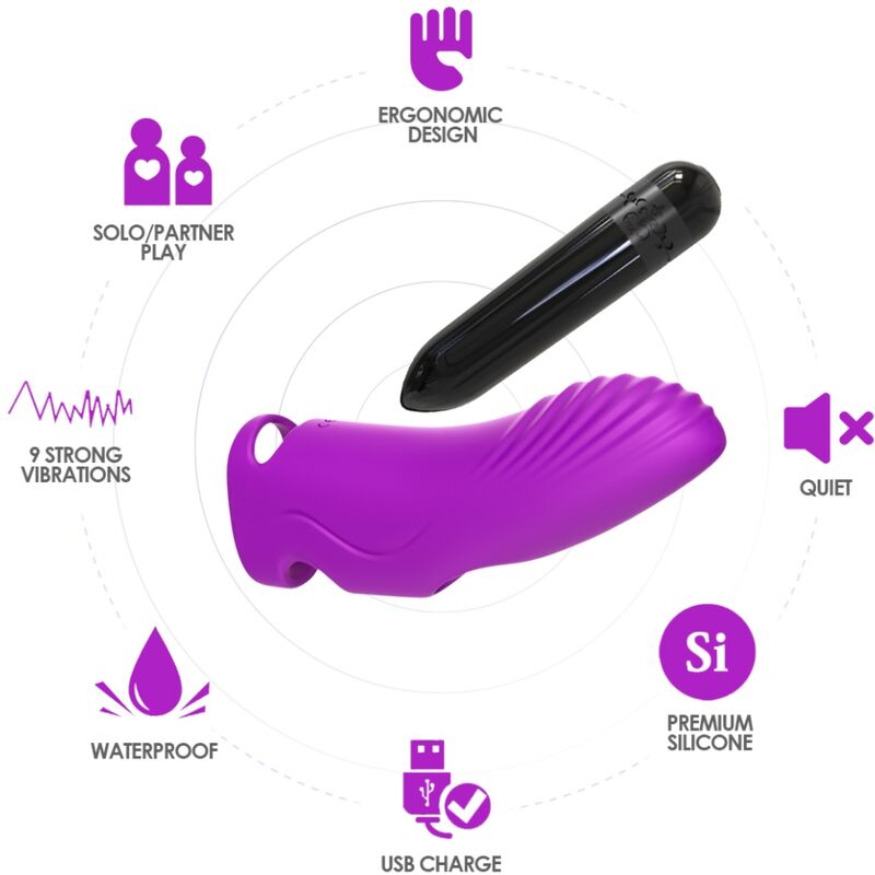 ARMONY - AURORA VIBRATOR VINGER PAARS